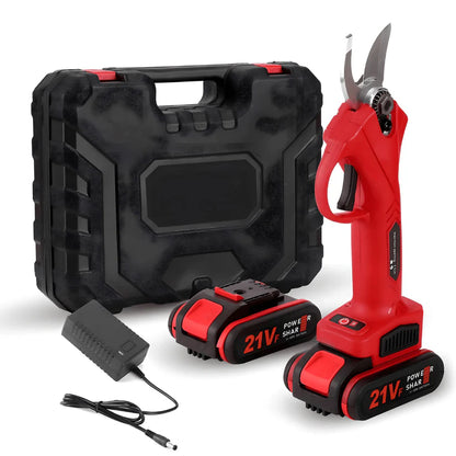 ELEKTRIČNE MAKAZE ZA OREZIVANJE VOĆA 21V + DVE BATERIJE